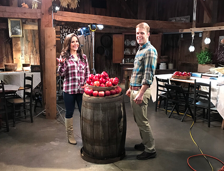 New York's Best Apple Growers Featured on Lifetime Network's 'The Balancing Act' | Crunch Time Apple Growers